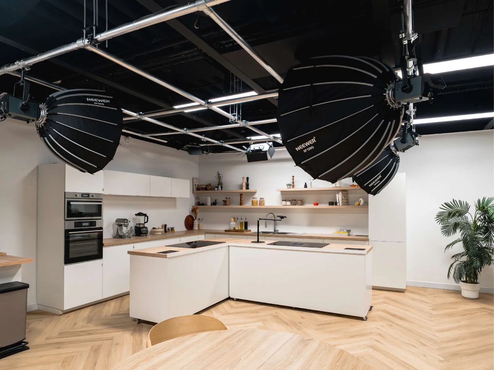 Studio Famille - Cuisine blanche